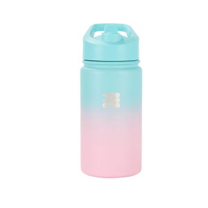 TERMO CUBITT JR - CTBJ-25 414ML VERDE/ROSA